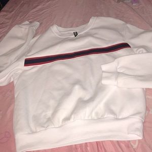 DIVIDED - White XS Sweatshirt